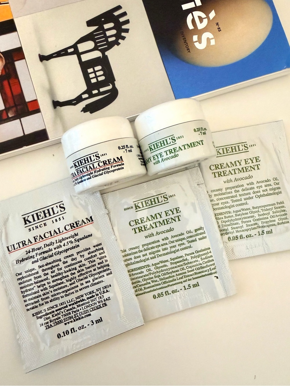Kiehl’s Eye Treatment & Face Moisturizer Bundle